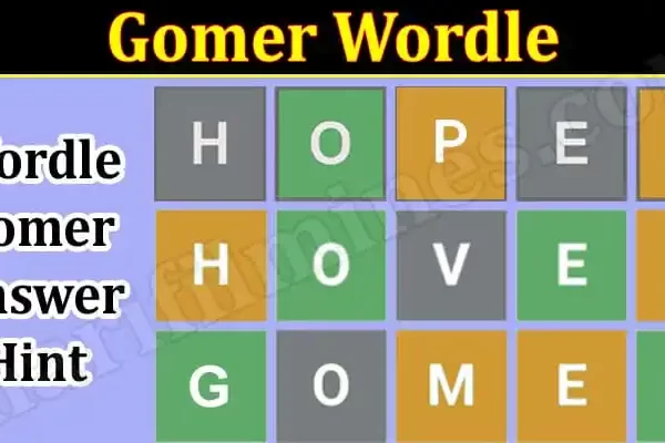 Gomer Wordle Hints